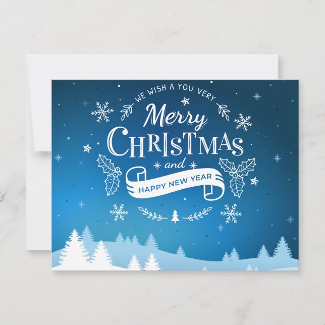 Cartes Pour Fêtes Annuelles Noël 19 (Devant)