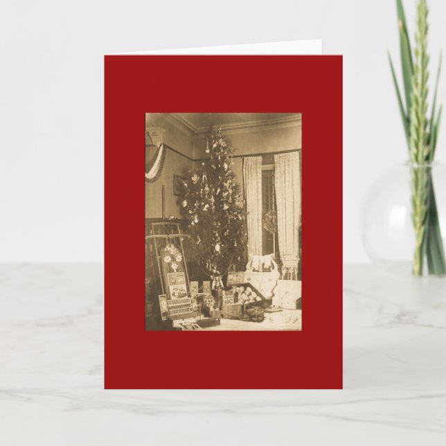 Cartes Pour Fêtes Annuelles Noël 1906 (Devant)