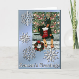 Cartes Pour Fêtes Annuelles Noël 2004 de Manchester Terrier