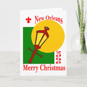 Cartes Pour Fêtes Annuelles Noël 2006 à la Nouvelle-Orléans