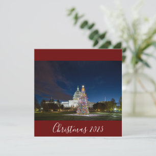 Cartes Pour Fêtes Annuelles Noël 2023 à l'arbre de la capitale