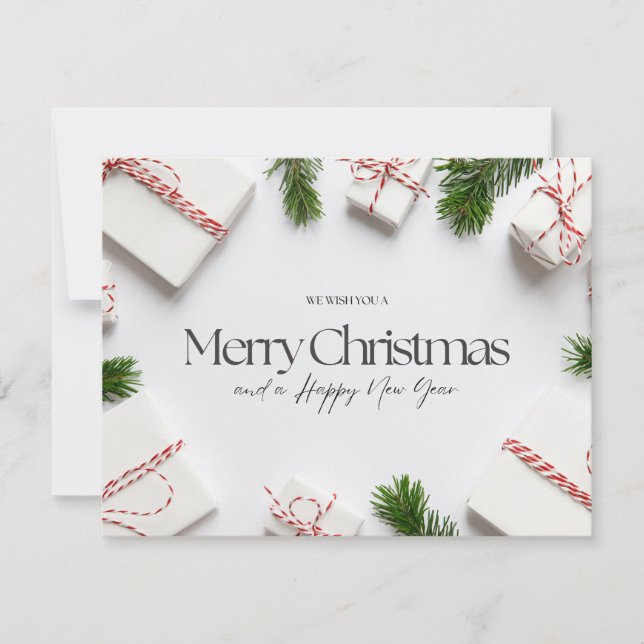 Cartes Pour Fêtes Annuelles Noël 7 (Devant)