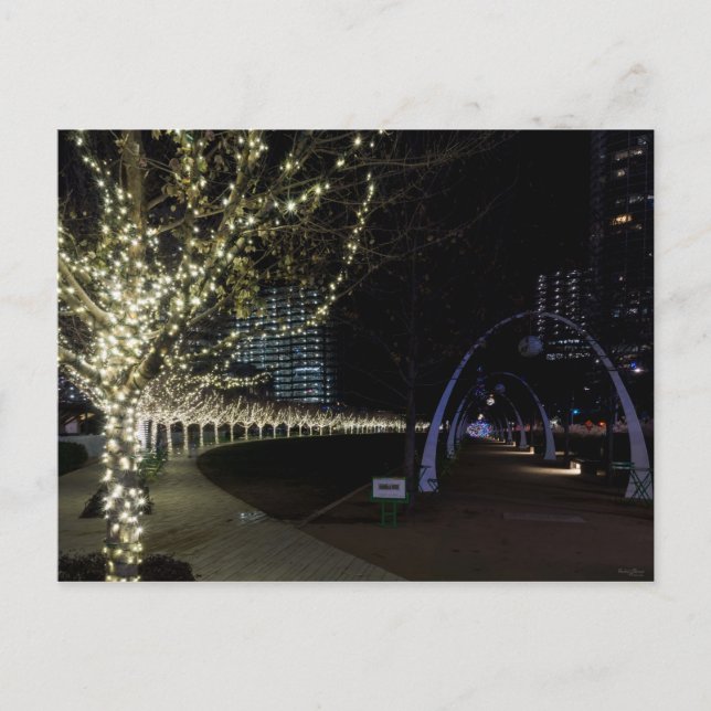 Cartes Pour Fêtes Annuelles Noël À Klyde Warren Park (Devant)