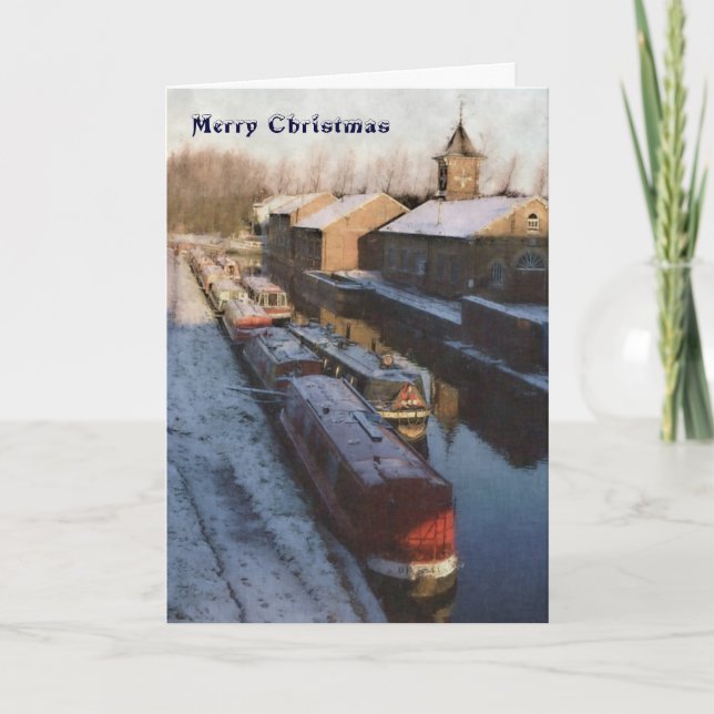 Cartes Pour Fêtes Annuelles Noël à la cour de Bulbourne (Devant)