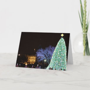 Cartes Pour Fêtes Annuelles Noël à la Maison Blanche
