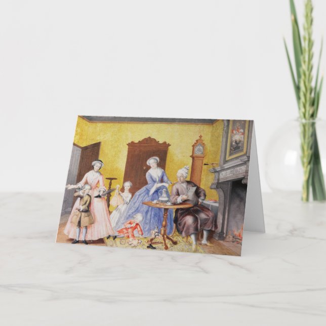 Cartes Pour Fêtes Annuelles Noël à la Maison royale d'impératrice (Devant)