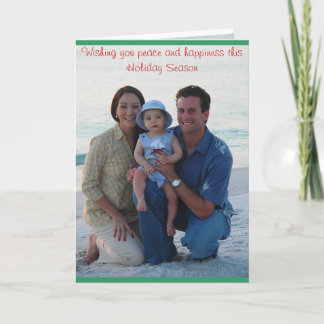Cartes Pour Fêtes Annuelles Noël à la plage