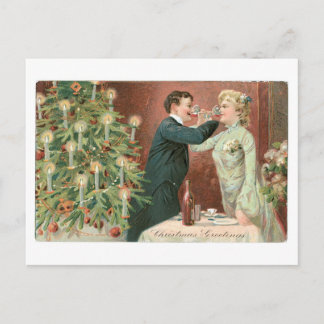 Cartes Pour Fêtes Annuelles Noël à l'ancienne