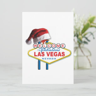 Cartes Pour Fêtes Annuelles Noël à Las Vegas