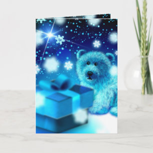 Cartes Pour Fêtes Annuelles Noël à l'ours polaire