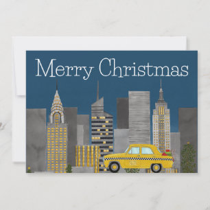 Cartes Pour Fêtes Annuelles Noël à New York