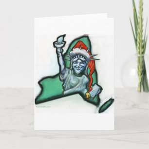 Cartes Pour Fêtes Annuelles Noël à New York