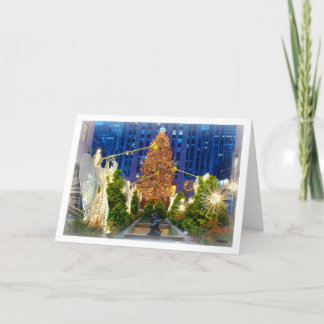 Cartes Pour Fêtes Annuelles Noël à New York