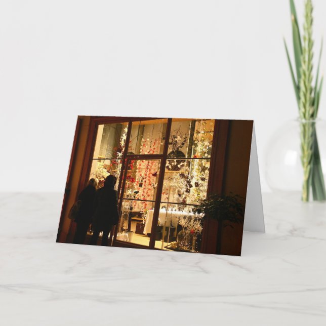 Cartes Pour Fêtes Annuelles Noêl à Paris II (Devant)
