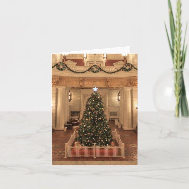 Cartes Pour Fêtes Annuelles Noël à Pennsylvania State Capitol (Devant)