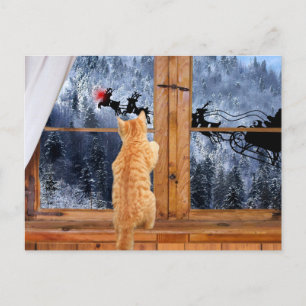 Cartes Pour Fêtes Annuelles Noël à points rouges orange