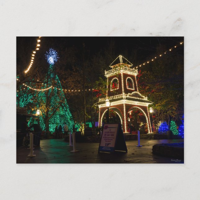 Cartes Pour Fêtes Annuelles Noël À Silver Dollar City (Devant)