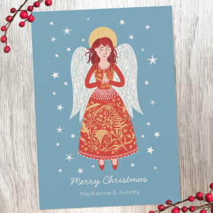 Cartes Pour Fêtes Annuelles Noël Angel