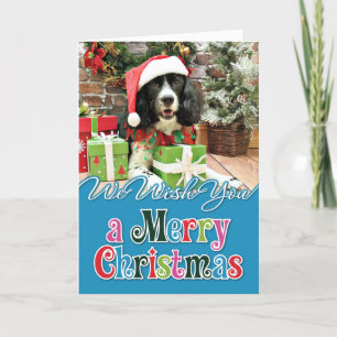 Cartes Pour Fêtes Annuelles Noël - Anglais Springer Spaniel - Lucy
