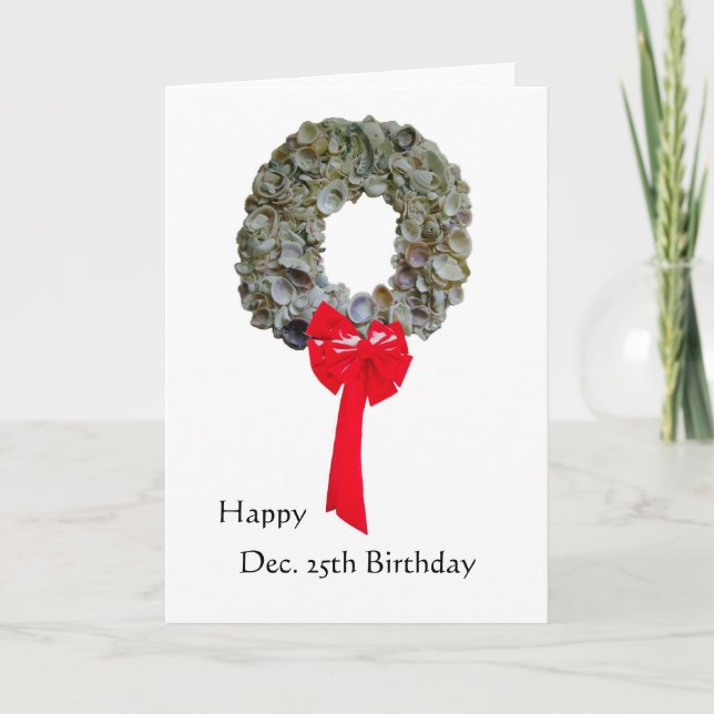 Cartes Pour Fêtes Annuelles Noël Anniversaire 2 (Devant)