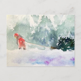 Cartes Pour Fêtes Annuelles Noël arrive