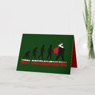 Cartes Pour Fêtes Annuelles Noël athée