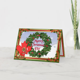 Cartes Pour Fêtes Annuelles Noël au Canada - Versets