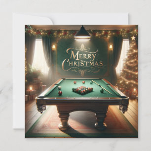 Cartes Pour Fêtes Annuelles Noël au Cue Club