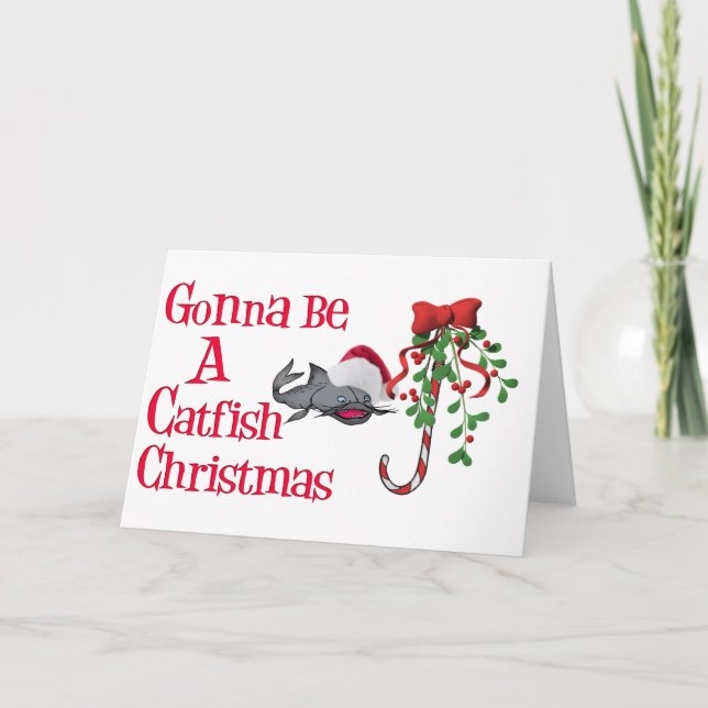 Cartes Pour Fêtes Annuelles Noël aux poissons (Devant)
