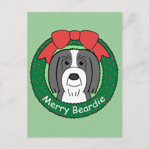 Cartes Pour Fêtes Annuelles Noël barbu de colley