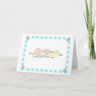 Cartes Pour Fêtes Annuelles Noël blanc