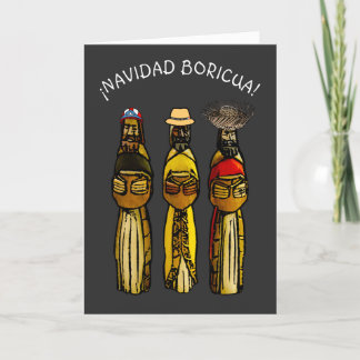 Cartes Pour Fêtes Annuelles Noël Boricua Porto Rico Joyeux Noël Fête Voiture