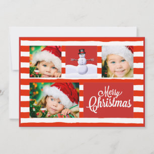Cartes Pour Fêtes Annuelles Noël Canne de Bonbon