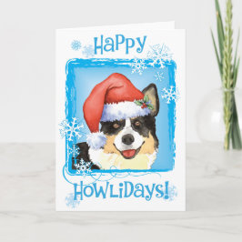 Cartes Pour Fêtes Annuelles Noël Cardigan Welsh Corgi