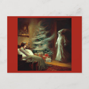 Cartes Pour Fêtes Annuelles Noël Carol Fantôme de Noël présent