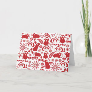 Cartes Pour Fêtes Annuelles Noël caveux