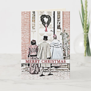 Cartes Pour Fêtes Annuelles Noël - Célébration historique du Vieux Château Nou