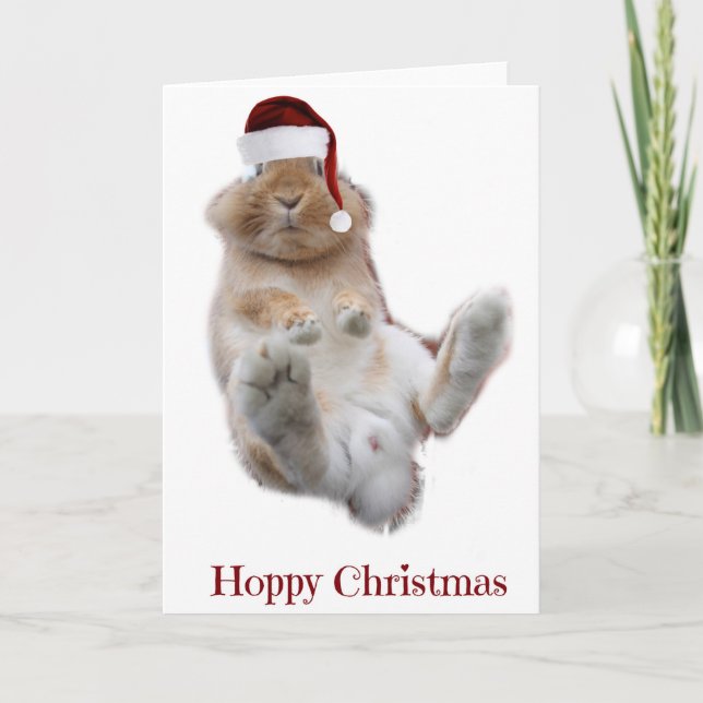 Cartes Pour Fêtes Annuelles Noël chanceux (Devant)