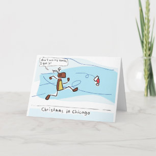 Cartes Pour Fêtes Annuelles Noël Chicago