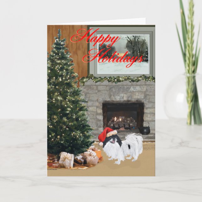 Cartes Pour Fêtes Annuelles Noël chinois japonais (Devant)