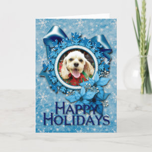 Cartes Pour Fêtes Annuelles Noël - Cockapoo - Bella