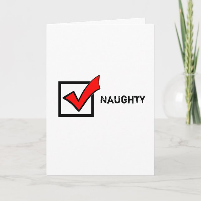 Cartes Pour Fêtes Annuelles Noël "coquin" (Devant)