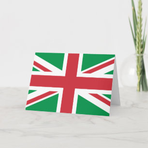 Cartes Pour Fêtes Annuelles Noël couleurs Union Jack