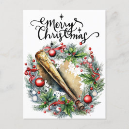 Cartes Pour Fêtes Annuelles Noël de baseball