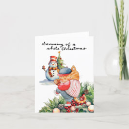 Cartes Pour Fêtes Annuelles Noël de baseball