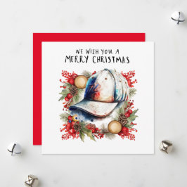 Cartes Pour Fêtes Annuelles Noël de baseball