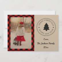Noël de Buffalo Plaid