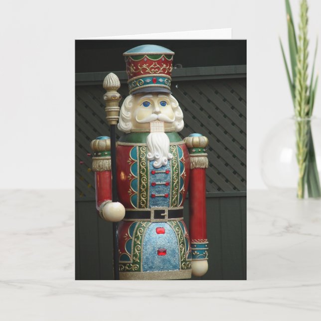Cartes Pour Fêtes Annuelles Noël de casse-noix (Devant)