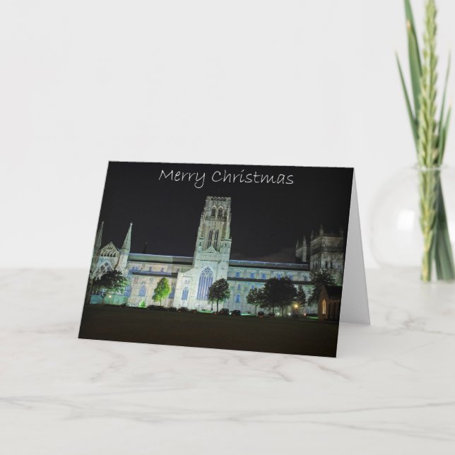 Cartes Pour Fêtes Annuelles Noël de cathédrale de Durham (Devant)