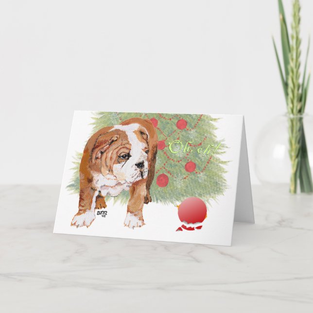 Cartes Pour Fêtes Annuelles Noel de Chippon Anglais (Devant)